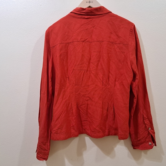 Maeve by anthropologie button down top. - Picture 2 of 8